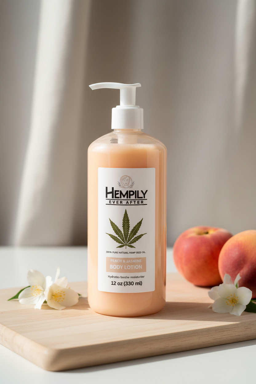 Peach and Jasmine Body Lotion